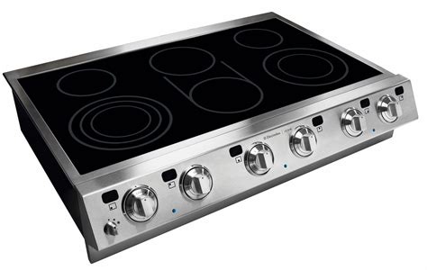 electric cooktop 36 open box|Electrolux 36 inch Stainless 5 Burner Electric Cooktop .